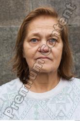 Head Woman Casual Average Wrinkles Street photo references